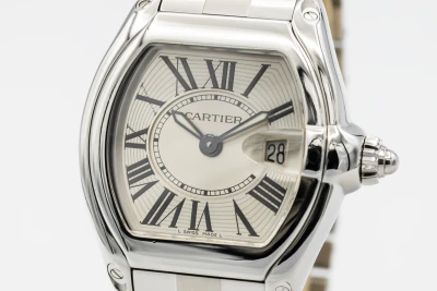 Cartier Roadster 37mmx31mm Stainless Steel W62016V3/2675 Circa 2010