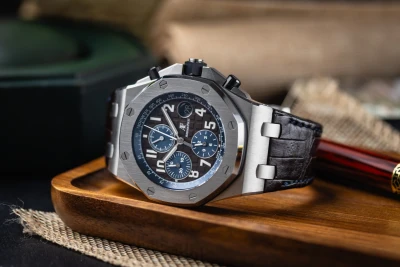 Audemars Piguet Royal Oak Offshore Chronograph Black Leather 26470ST.OO 2020