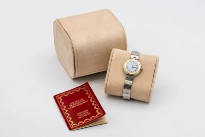 Cartier Santos Ronde Vendome 27mm Steel & 18ct Yellow Gold 8191 1988