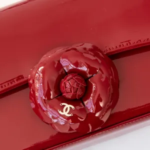 Chanel Red Patent Mini Rectangular