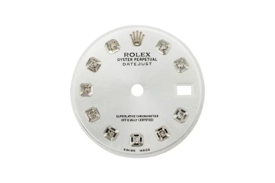 Rolex DateJust 26mm Silver Diamond Dial