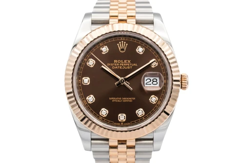 Rolex DateJust 41mm Steel & 18ct Rose Gold Jubilee 126331 2022