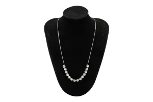 18ct White Gold Diamond Necklace 7.80ct