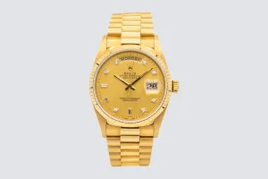 Rolex Day-Date 36mm 18ct Yellow Gold Presidential 18038 1989