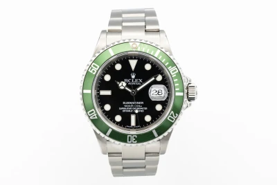 Rolex Submariner Date 40mm 'Kermit' Stainless Steel Oyster 16610LV 2006