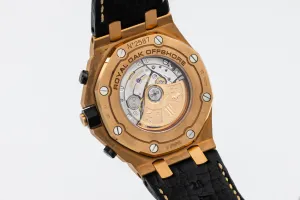 Audemars Piguet Royal Oak Offshore Chronograph 42mm Black Leather 26470OR.OO