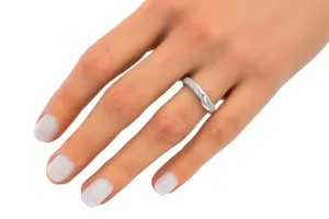 18ct White Gold Diamond Eternity Ring 0.15ct 2.6g