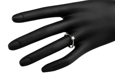 18ct White Gold Diamond Engagement Ring 0.20ct