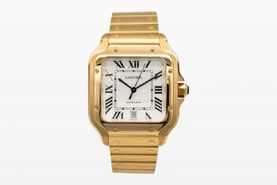 Cartier Santos De Cartier 39.9mm Automatic 18ct Yellow Gold WGSA0009 2018