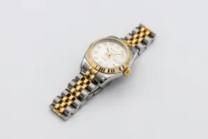 Rolex Lady DateJust 26mm Steel & 18ct Yellow Gold Jubilee 179173 2008