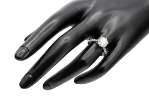 18ct White Gold Diamond Engagement Ring 2.65ct