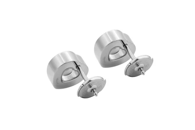 Chopard Happy Hearts 18ct White Gold Diamond Stud Earrings 8.1g