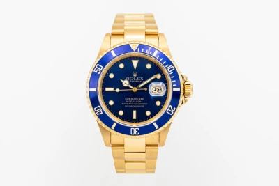 Rolex Submariner 40mm 18ct Yellow Gold Oyster 16618 1989
