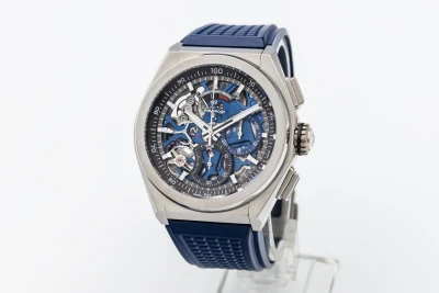 Zenith Defy El Primero 44mm Blue Rubber 95.9002.9004/78.R590 2019