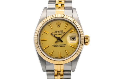 Rolex Lady DateJust 26mm Steel & 18ct Yellow Gold Jubilee 69173 1986