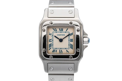 Cartier Santos Galbee 24mm Stainless Steel Quartz W20056D6/1565 2001