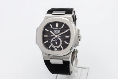 Patek Philippe Nautilus 40.5mm Black Leather 5726A-001 2020