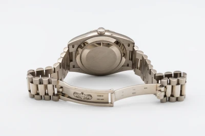 Rolex Day-Date 40mm 'Olive' 18ct White Gold Presidential 228239 2017