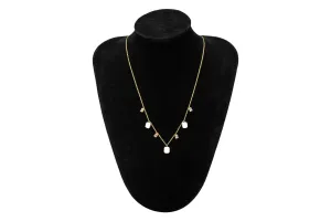 14ct Yellow Gold Diamond Necklace 0.40ct