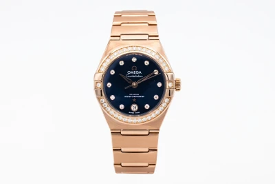 OMEGA Constellation Manhattan 29mm 18ct Rose Gold 131.55.29.20.53.001 Circa 2018