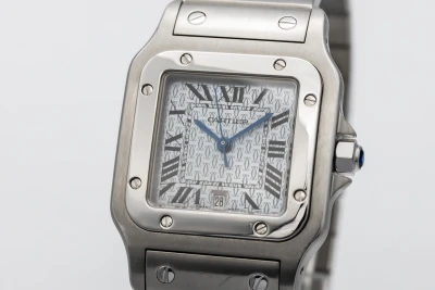 Cartier Santos Galbee 29mm 'Anniversary Dial' Stainless Steel 1564 2002