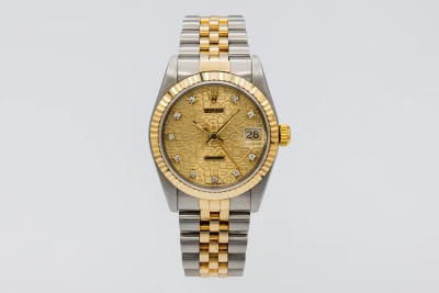 Rolex DateJust 31mm Steel & 18ct Yellow Gold Jubilee 68273 1988