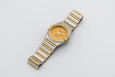 OMEGA Constellation 25mm 18ct Yellow Gold & Steel 6552/864 Circa 2000s