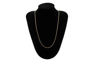 18ct Yellow Gold Curb Chain 24" 4.3g