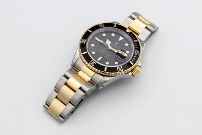 Rolex Submariner 40mm Steel & 18ct Yellow Gold Oyster 16613 1991