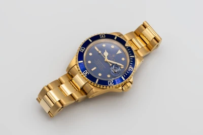 Rolex Submariner 40mm 18ct Yellow Gold Oyster 16618 1989