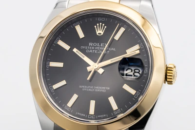 Rolex DateJust 41mm Steel & 18ct Yellow Gold Oyster 126303 2017