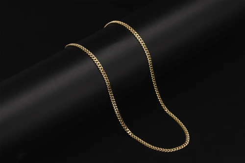 14ct Yellow Gold Flat Curb Chain 22" 2.7mm 14.7g