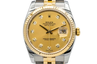 Rolex DateJust 36mm Stainless Steel & 18ct Yellow Gold Jubilee 116233 2015