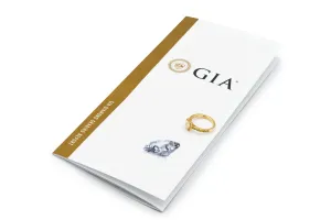 18ct Yellow Gold Diamond Square Emerald Cut Engagement Ring 1.24ct GIA Certified