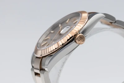 Rolex DateJust 41mm Steel & 18ct Rose Gold Oyster 126331 2019