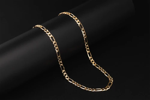 9ct Yellow Gold Curb Chain 24" 4.6mm 17.68g
