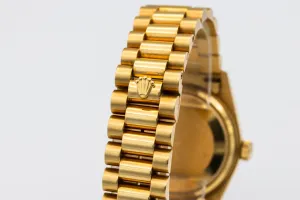 Rolex Day-Date 36mm 18ct Yellow Gold Presidential 18038 1989