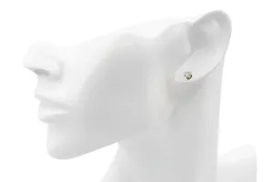 18ct White Gold Diamond Stud Earrings 0.50ct 0.7g