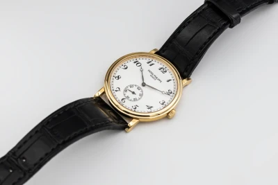 Patek Philippe Calatrava Manual 33mm Black Leather 5022J 2001