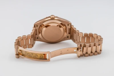Rolex Day-Date 40mm 'Olive' 18ct Rose Gold Presidential 228235 2018