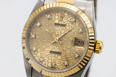 Rolex DateJust 31mm Steel & 18ct Yellow Gold Jubilee 68273 1988