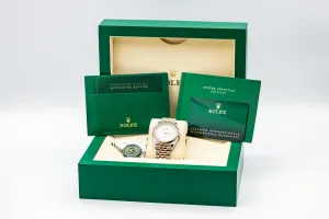 Rolex DateJust 36mm Steel & 18ct Rose Gold Jubilee 126231 2021