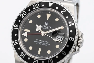 Rolex GMT-Master II 40mm Stainless Steel Oyster 16710 1991