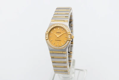 OMEGA Constellation 25mm 18ct Yellow Gold & Steel 6552/864 Circa 2000s