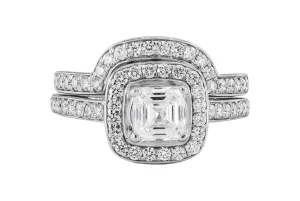 18ct White Gold Diamond Engagement Ring 2.15ct G SI1 GIA Certified
