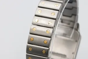 Cartier Santos Galbee Chrono Steel & 18ct Yellow Gold 29mm W20042C4/2425 2001