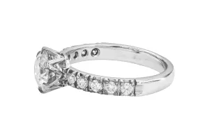 18ct White Gold Diamond Engagement Ring 1.64ct