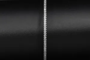 18ct White Gold Diamond Bangle 1.50ct