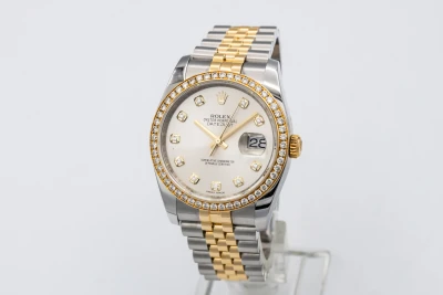 Rolex DateJust 36mm Steel & 18ct Yellow Gold Jubilee 116243 2013