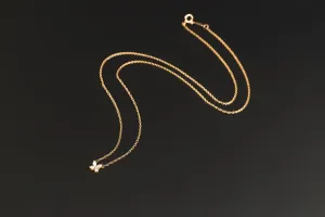 Tiffany & Co Victoria® Mini 18ct Rose Gold Necklace 0.35ct